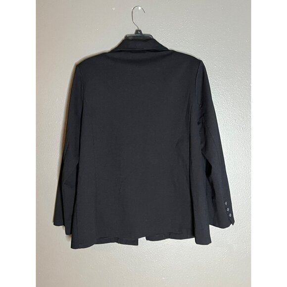 Cathy Daniels Womens Black Blazer Jacket L Polyester/Rayon/Spandex - Picture 6 of 6